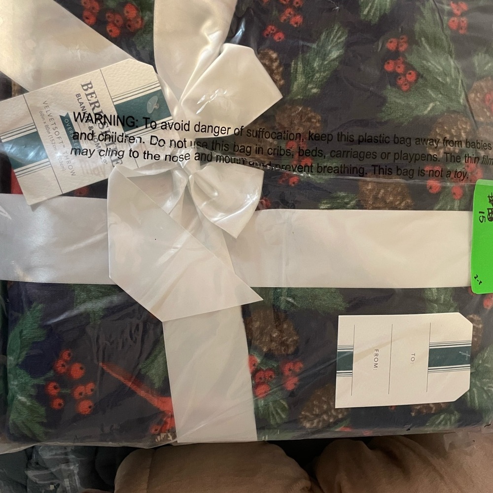 Berkshire velvetsoft oversized throw 60x80